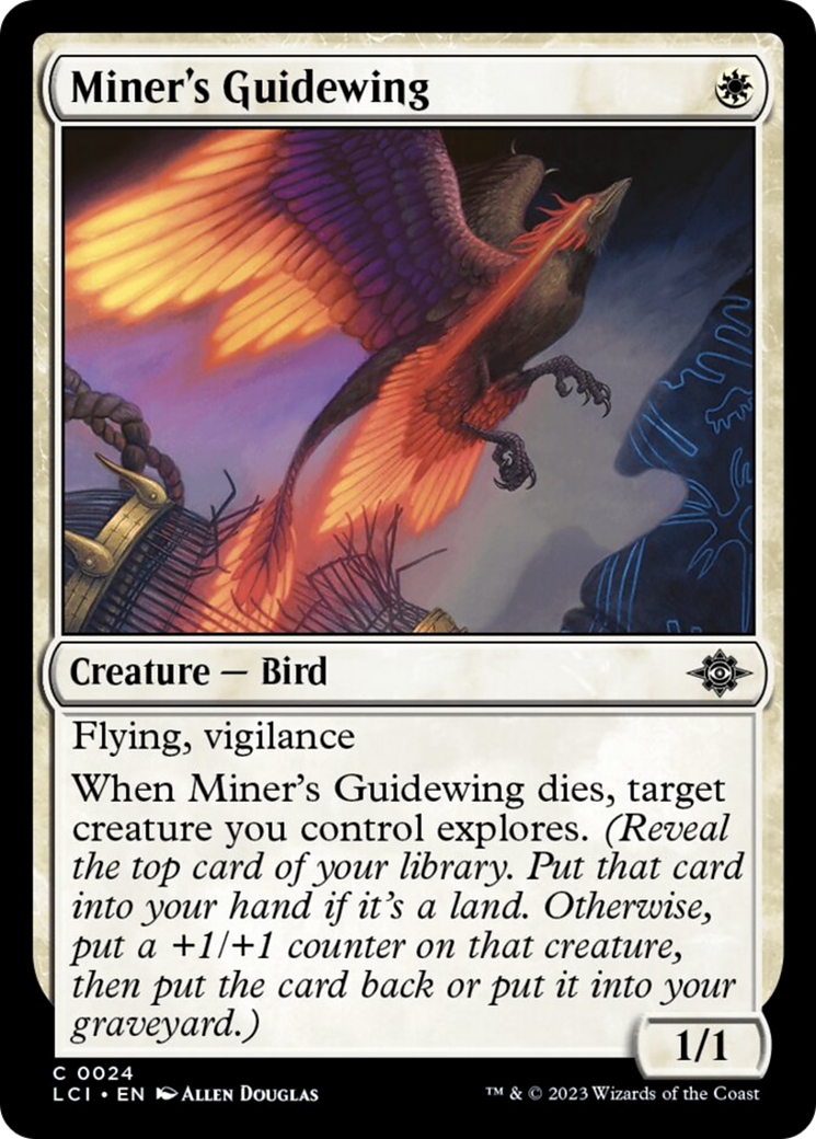 Miner's Guidewing [The Lost Caverns of Ixalan] | Cracking-Singles