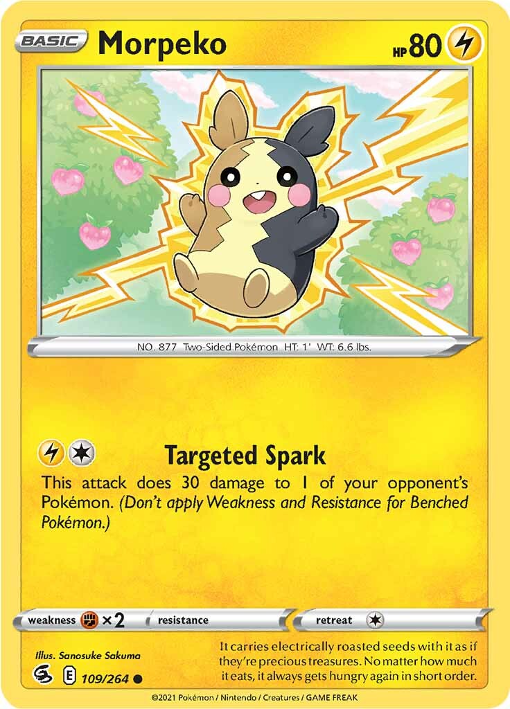 Morpeko (109/264) [Sword & Shield: Fusion Strike] | Cracking-Singles