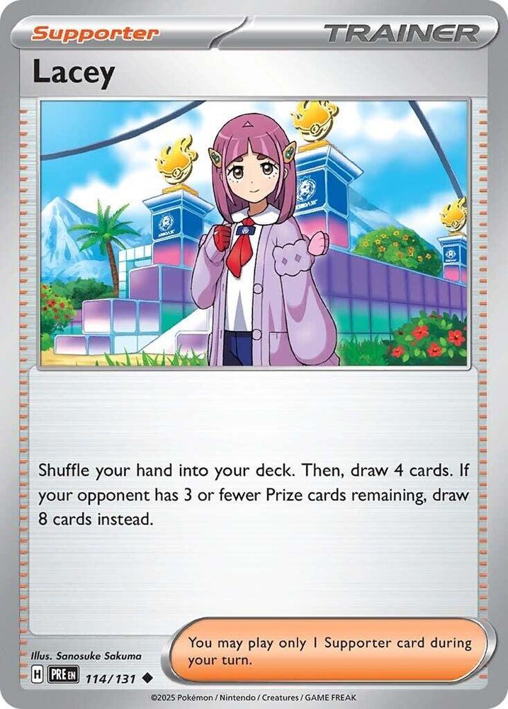 Lacey (114/131) [Scarlet & Violet: Prismatic Evolutions] | Cracking-Singles