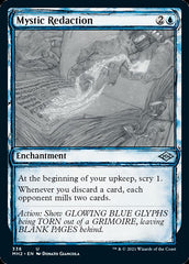 Mystic Redaction (Sketch) [Modern Horizons 2] | Cracking-Singles