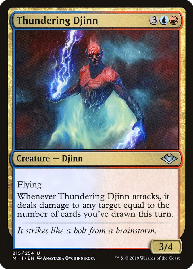 Thundering Djinn [Modern Horizons] | Cracking-Singles