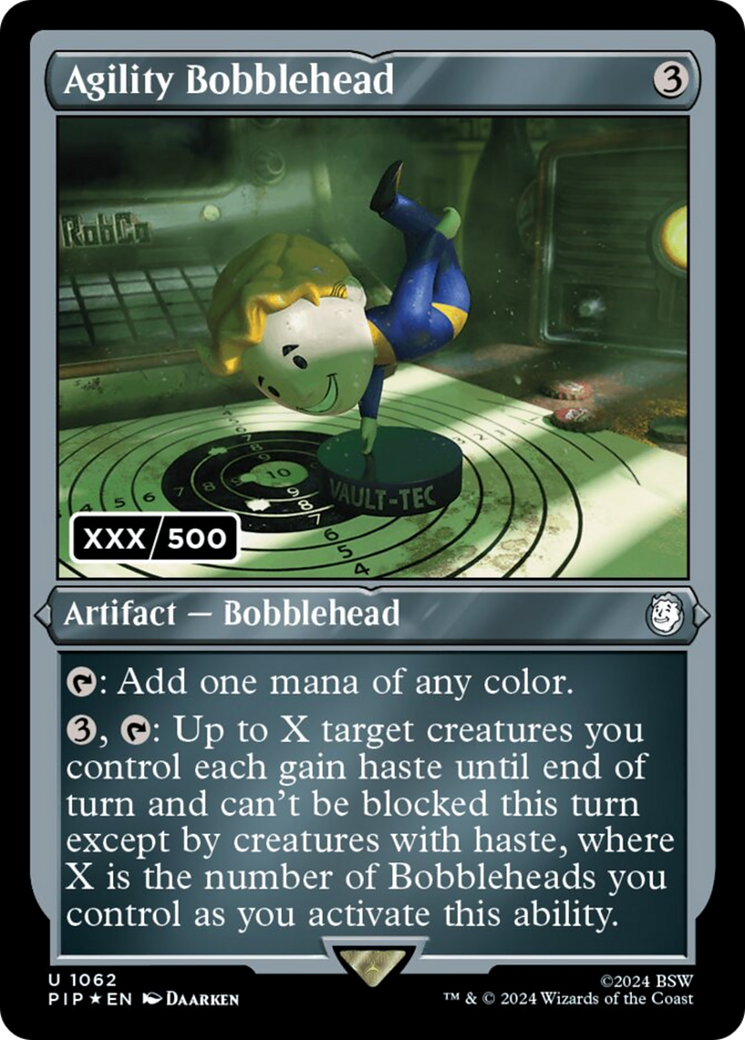 Agility Bobblehead (Serial Numbered) [Fallout] | Cracking-Singles