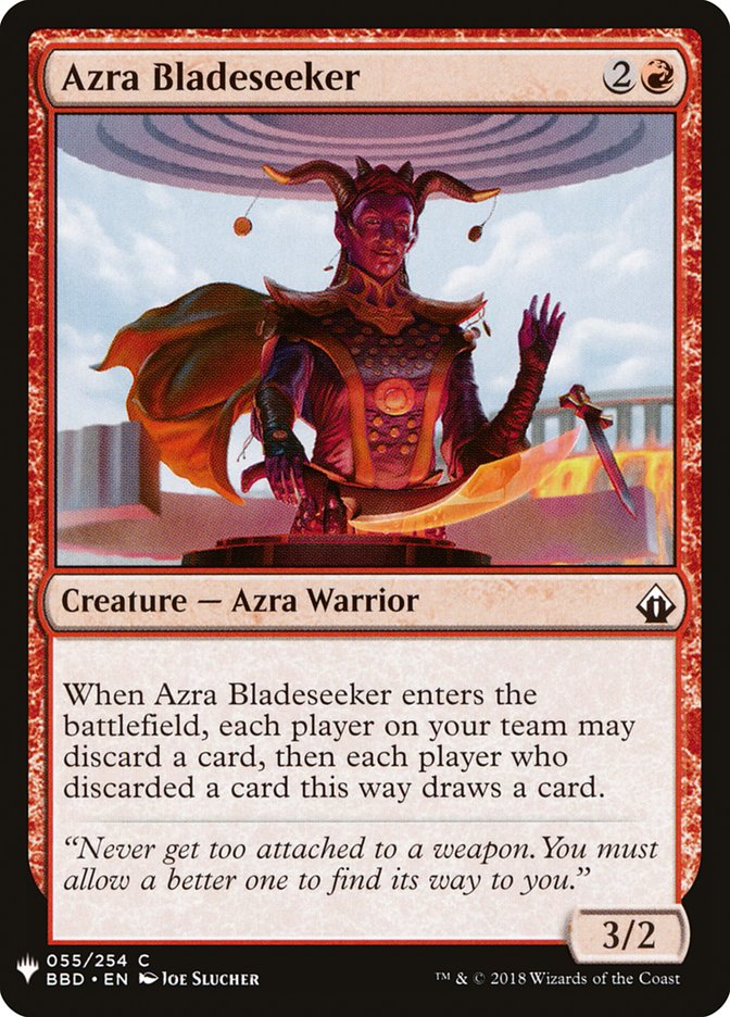 Azra Bladeseeker [Mystery Booster] | Cracking-Singles