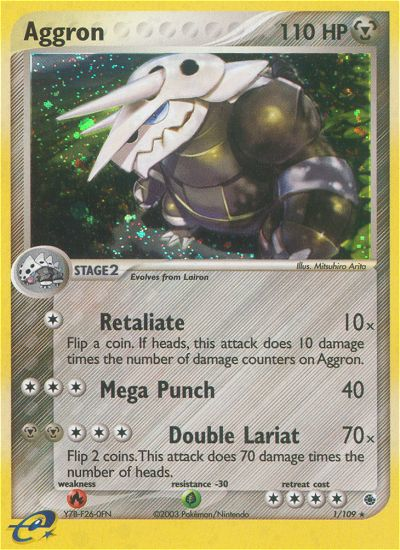 Aggron (1/109) [EX: Ruby & Sapphire] | Cracking-Singles