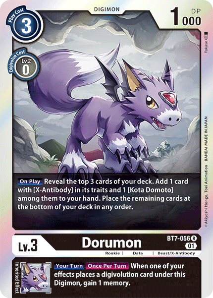 Dorumon [BT7-056] [Next Adventure] | Cracking-Singles