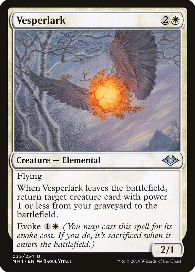 Vesperlark [Modern Horizons] | Cracking-Singles