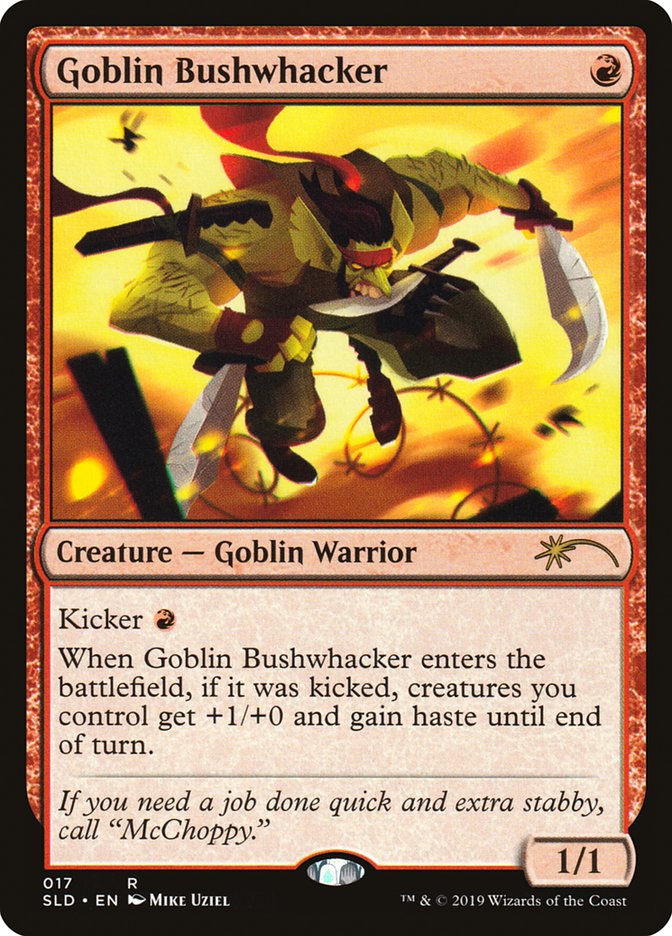 Goblin Bushwhacker [Secret Lair Drop Series] | Cracking-Singles