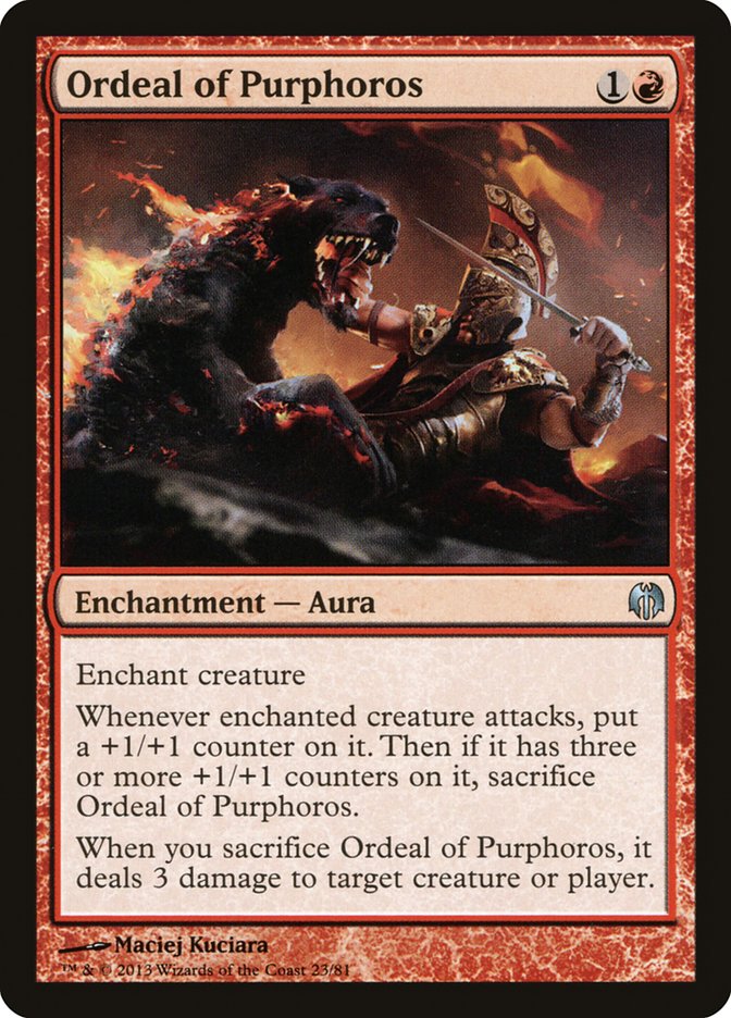 Ordeal of Purphoros [Duel Decks: Heroes vs. Monsters] | Cracking-Singles