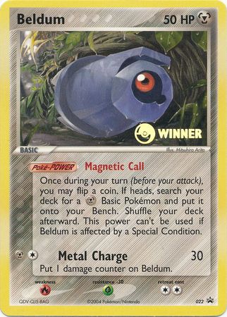 Beldum (022) (Winner Promo) [League & Championship Cards] | Cracking-Singles