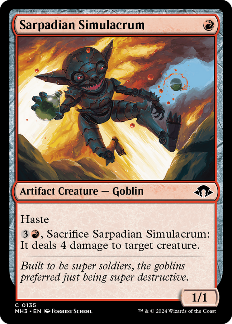 Sarpadian Simulacrum [Modern Horizons 3] | Cracking-Singles