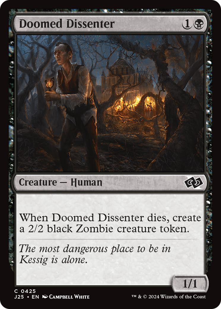 Doomed Dissenter [Foundations Jumpstart] | Cracking-Singles