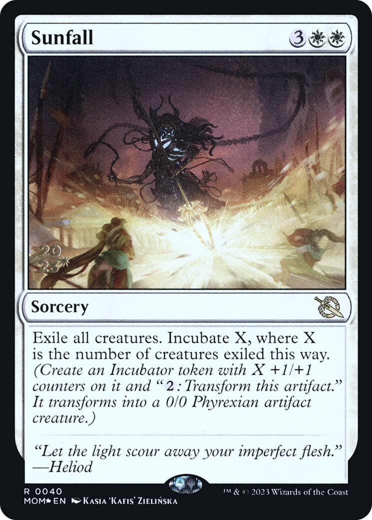 Sunfall [March of the Machine Prerelease Promos] | Cracking-Singles