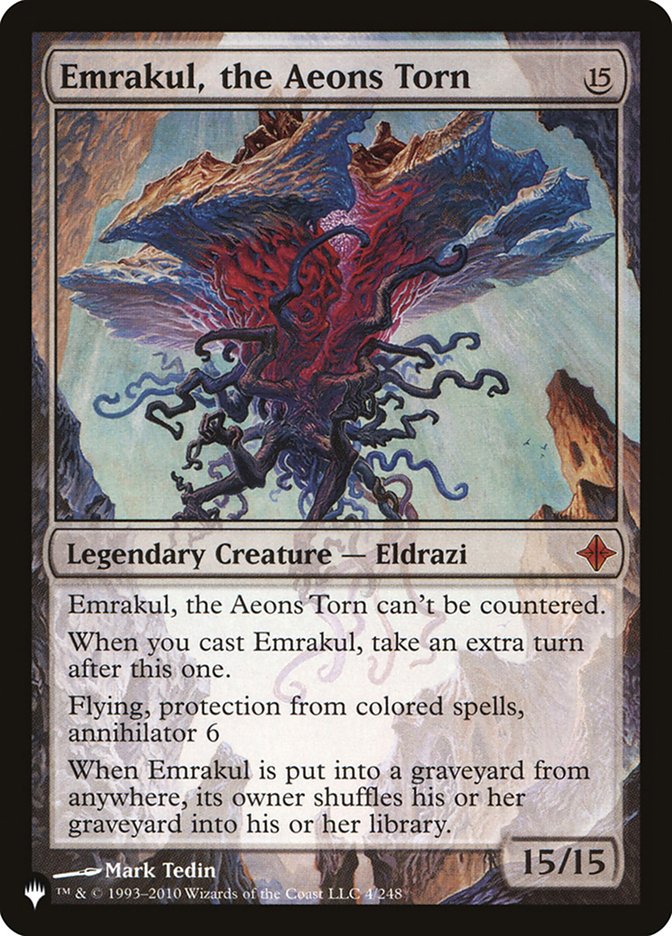 Emrakul, the Aeons Torn [The List] | Cracking-Singles