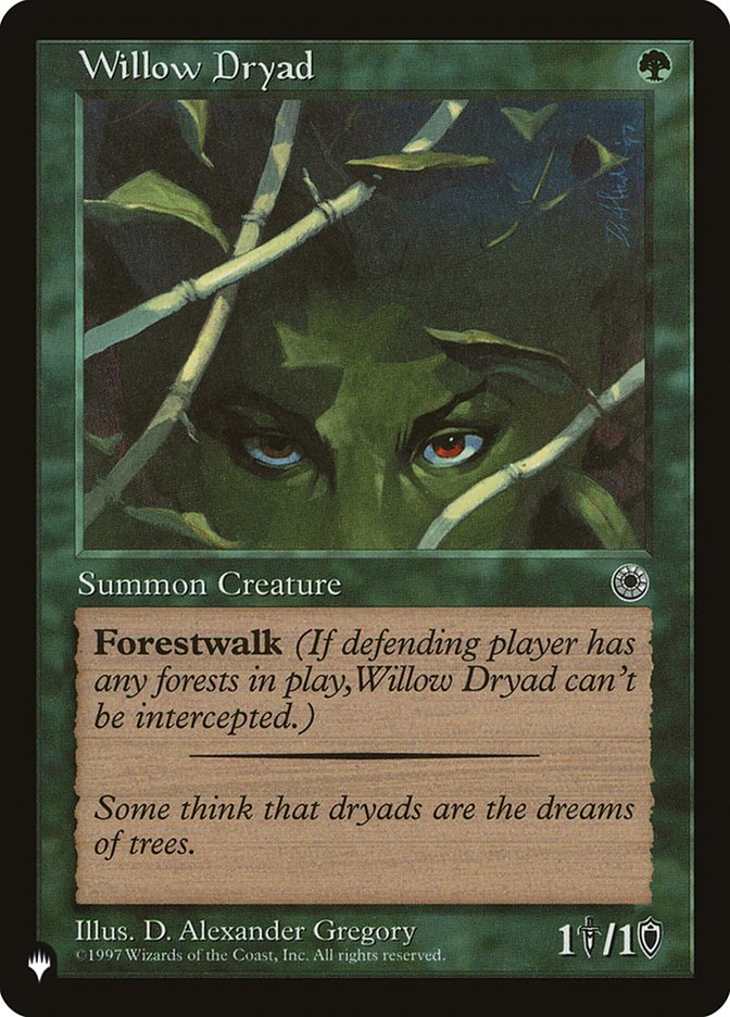 Willow Dryad [The List] | Cracking-Singles