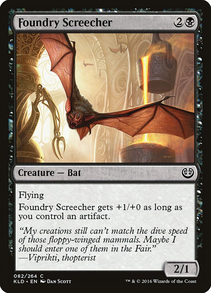 Foundry Screecher [Kaladesh] | Cracking-Singles