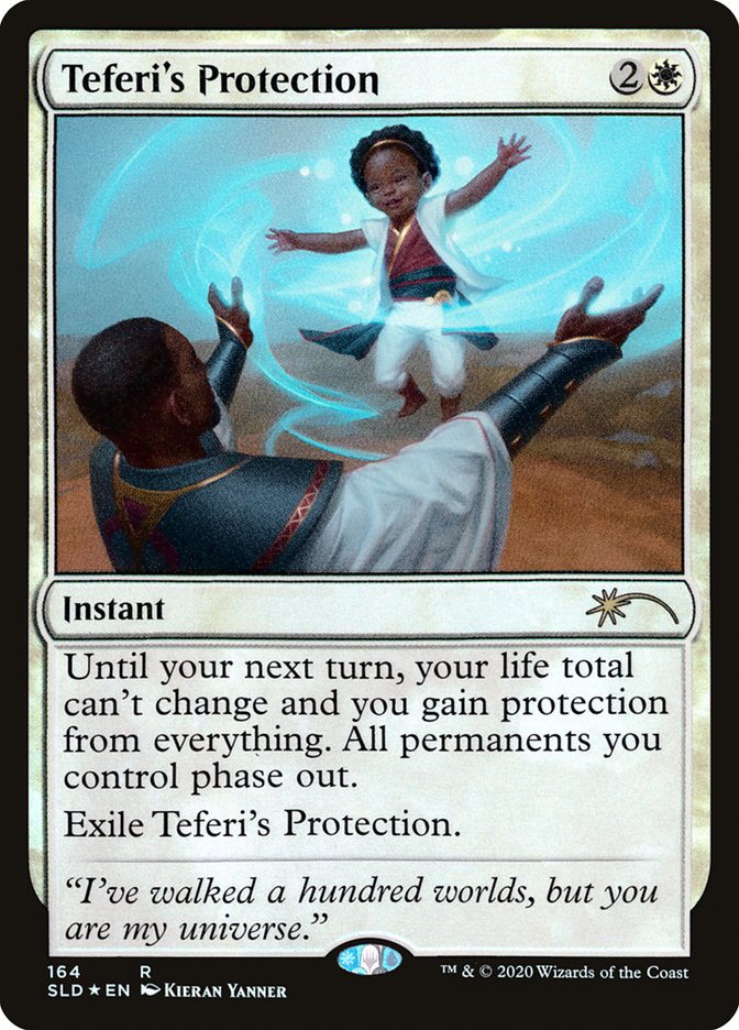 Teferi's Protection [Secret Lair Drop Series] | Cracking-Singles