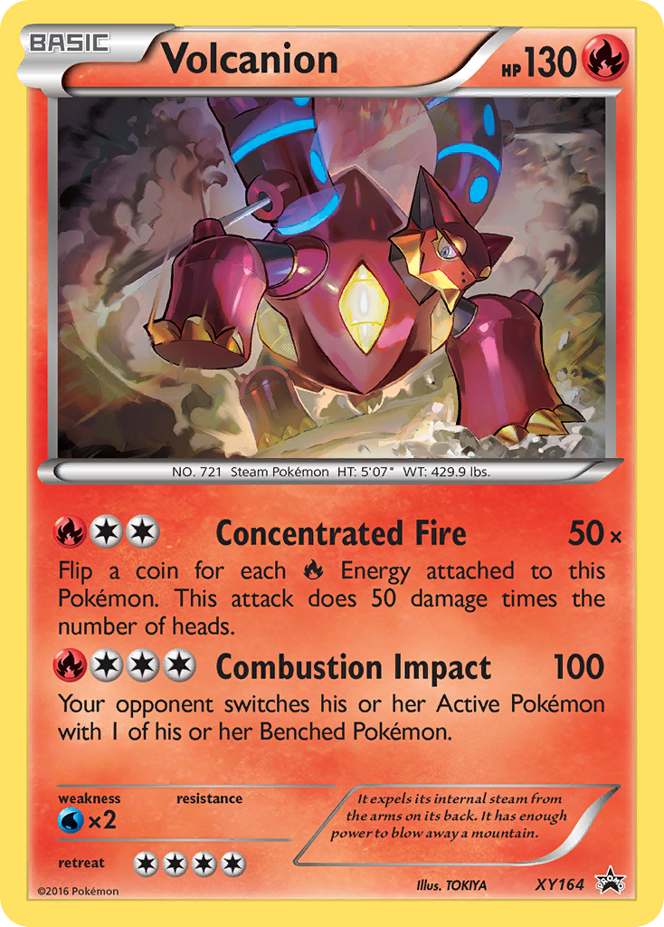 Volcanion (XY164) [XY: Black Star Promos] | Cracking-Singles