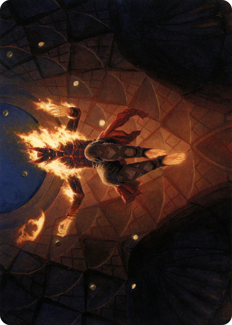 Yusri, Fortune's Flame Art Card [Modern Horizons 2 Art Series] | Cracking-Singles