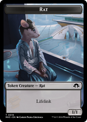 Phyrexian Germ // Rat Double-Sided Token [Modern Horizons 3 Tokens] | Cracking-Singles