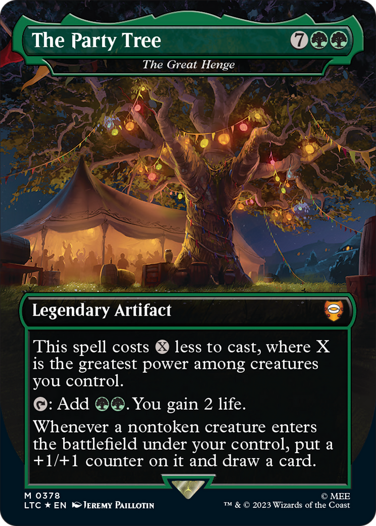 The Party Tree - The Great Henge (Surge Foil Realms and Relics) [The Lord of the Rings: Tales of Middle-Earth Commander] | Cracking-Singles