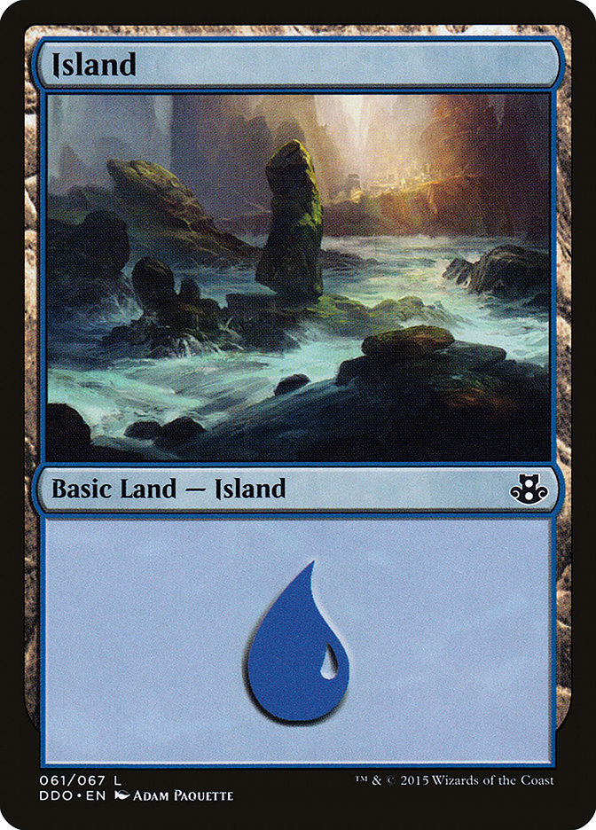 Island (61) [Duel Decks: Elspeth vs. Kiora] | Cracking-Singles