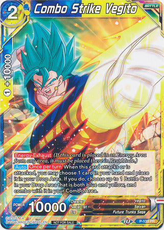 Combo Strike Vegito (Shop Tournament: Assault of Saiyans) (P-133) [Promotion Cards] | Cracking-Singles