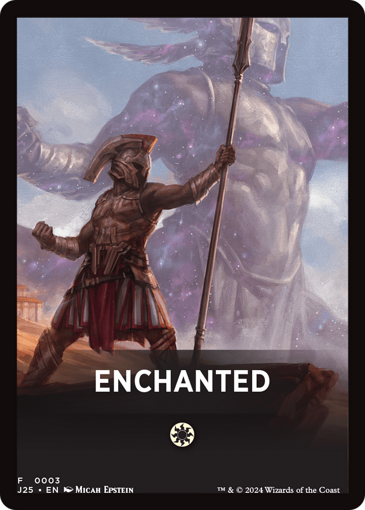 Enchanted Theme Card [Foundations Jumpstart Front Cards] | Cracking-Singles