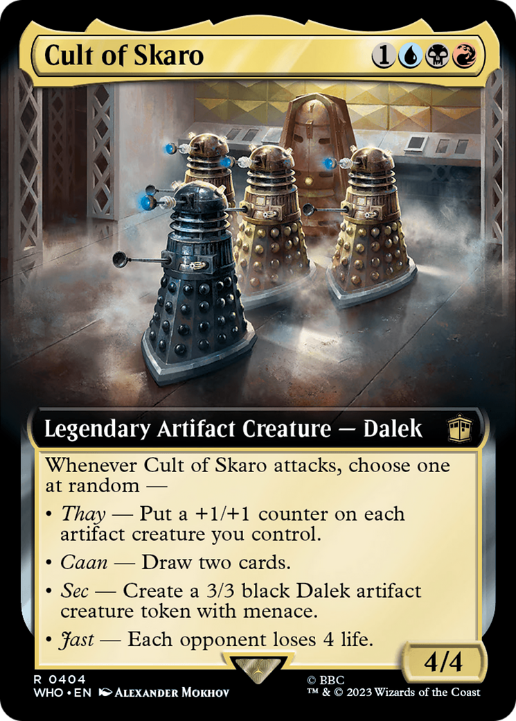 Cult of Skaro (Extended Art) [Doctor Who] | Cracking-Singles