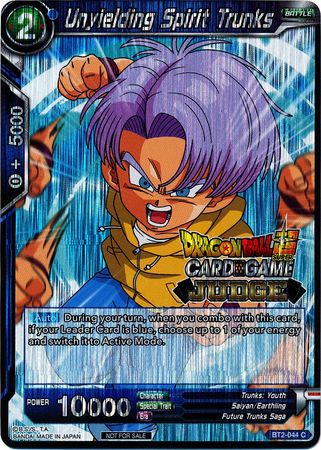 Unyielding Spirit Trunks (BT2-044) [Judge Promotion Cards] | Cracking-Singles