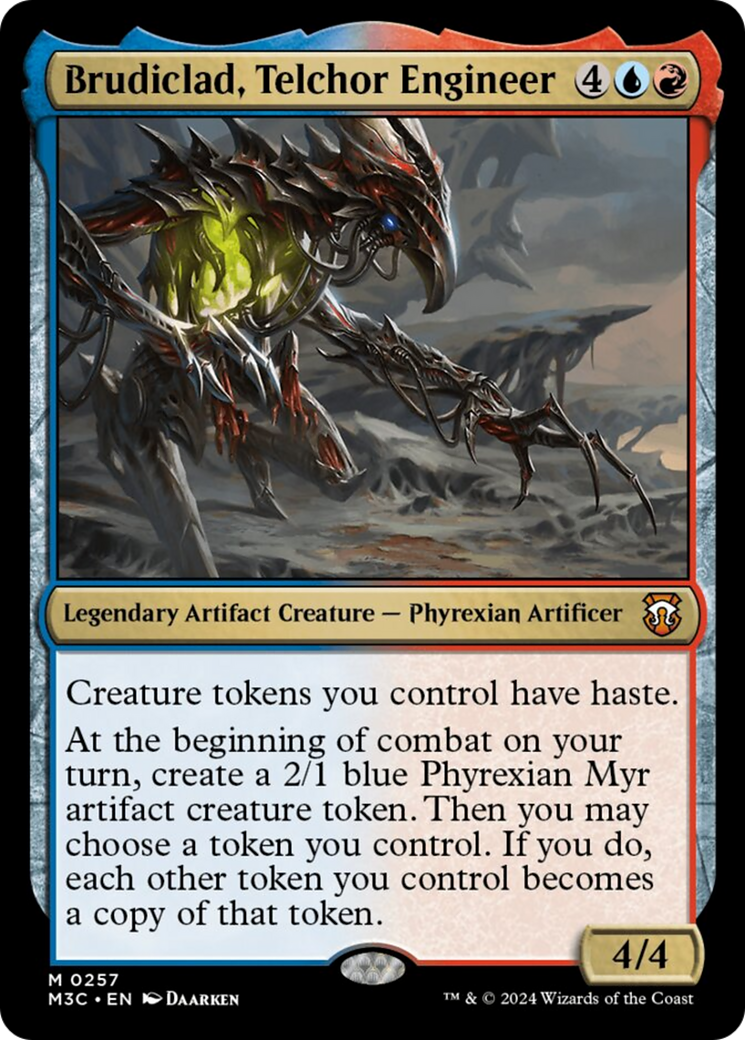 Brudiclad, Telchor Engineer (Ripple Foil) [Modern Horizons 3 Commander] | Cracking-Singles