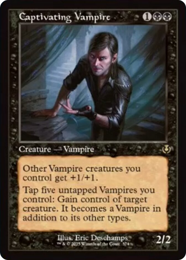 Captivating Vampire (Retro Frame) [Innistrad Remastered] | Cracking-Singles