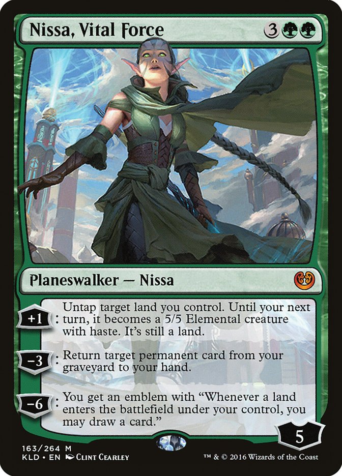 Nissa, Vital Force [Kaladesh] | Cracking-Singles