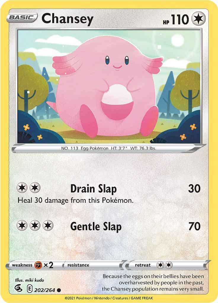 Chansey (202/264) [Sword & Shield: Fusion Strike] | Cracking-Singles