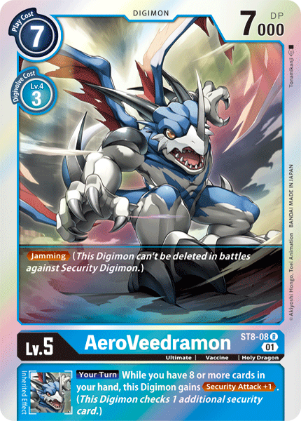 AeroVeedramon [ST8-08] [Starter Deck: Ulforce Veedramon] | Cracking-Singles