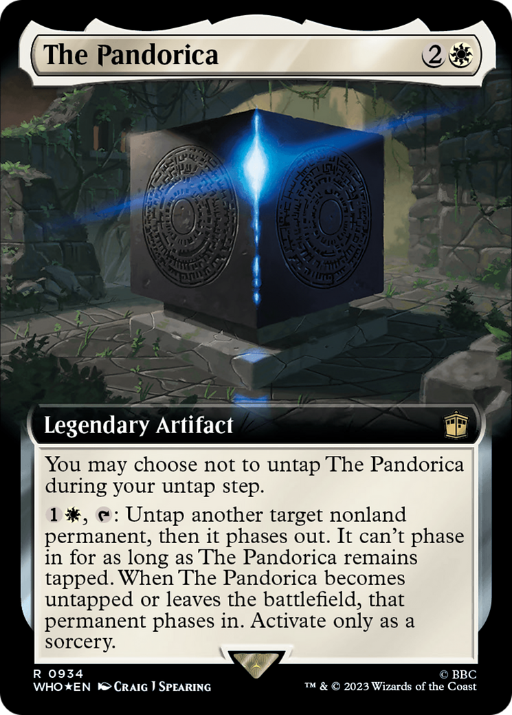 The Pandorica (Extended Art) (Surge Foil) [Doctor Who] | Cracking-Singles