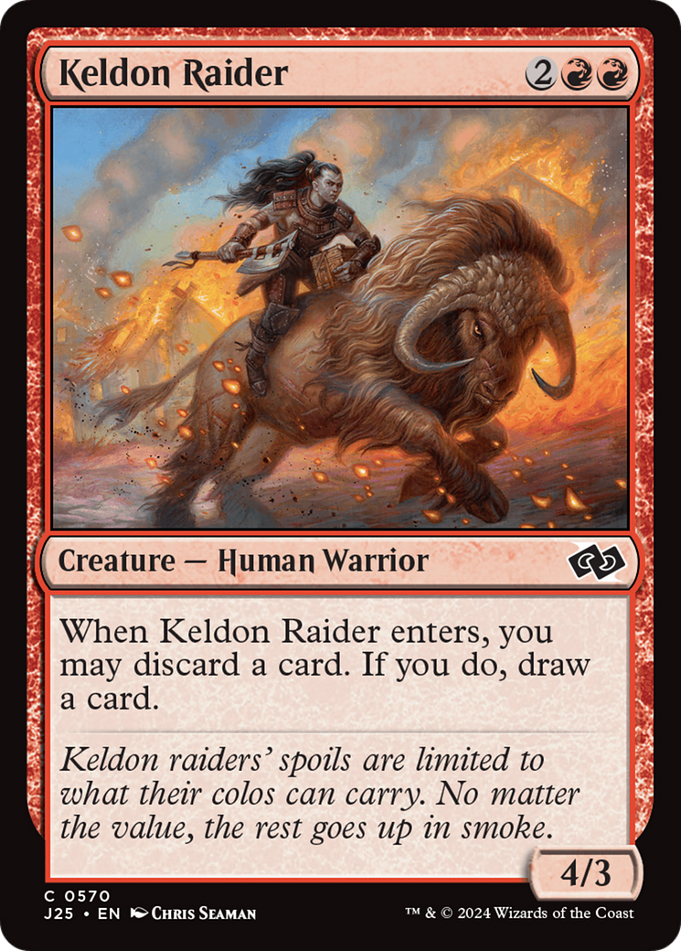 Keldon Raider [Foundations Jumpstart] | Cracking-Singles