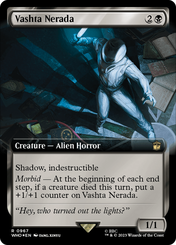 Vashta Nerada (Extended Art) (Surge Foil) [Doctor Who] | Cracking-Singles