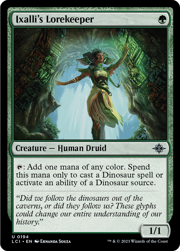 Ixalli's Lorekeeper [The Lost Caverns of Ixalan] | Cracking-Singles