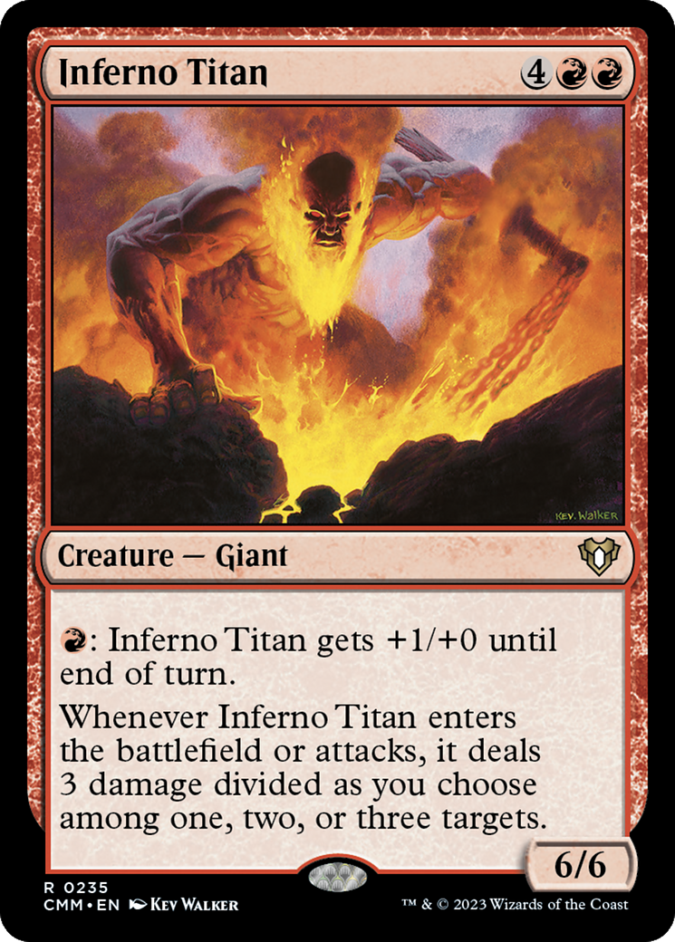 Inferno Titan [Commander Masters] | Cracking-Singles