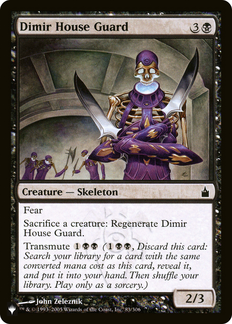 Dimir House Guard [The List Reprints] | Cracking-Singles