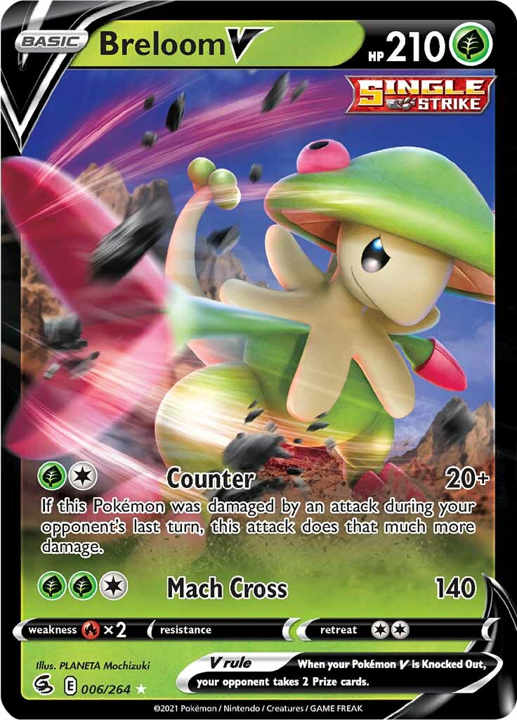 Breloom V (006/264) [Sword & Shield: Fusion Strike] | Cracking-Singles