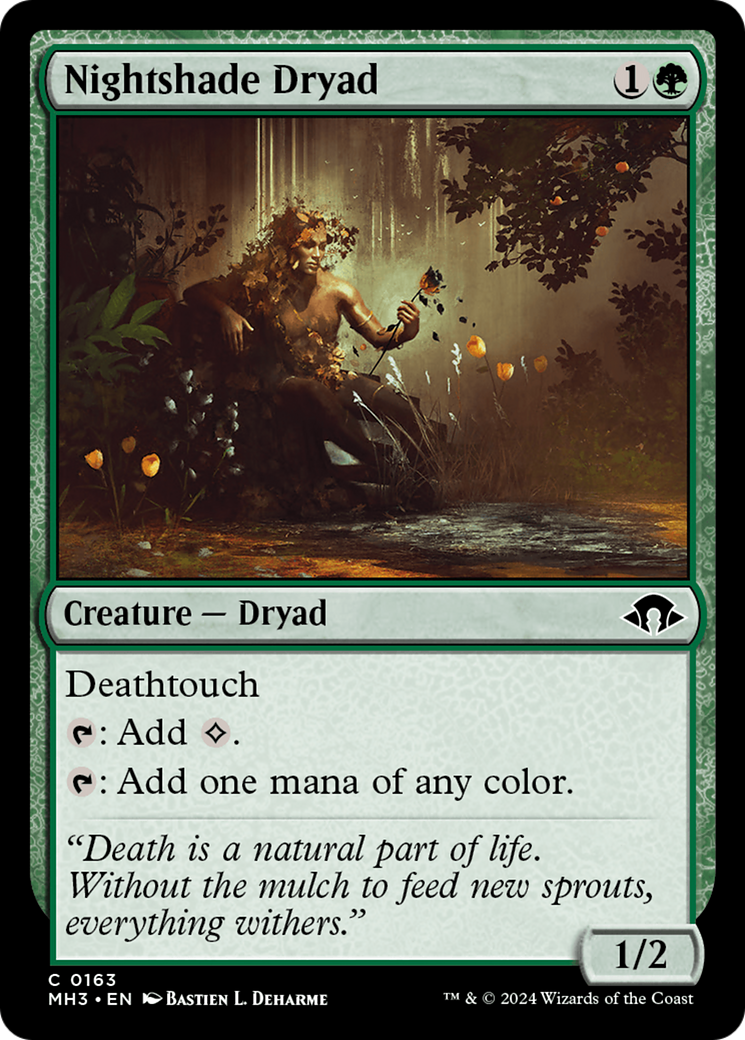 Nightshade Dryad [Modern Horizons 3] | Cracking-Singles