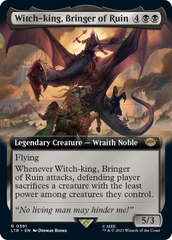 Witch-king, Bringer of Ruin (Extended Alternate Art) [The Lord of the Rings: Tales of Middle-Earth] | Cracking-Singles