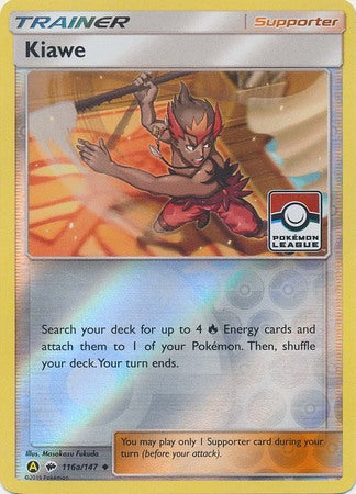 Kiawe (116a/147) [League & Championship Cards] | Cracking-Singles