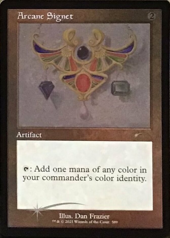 Arcane Signet (Retro) (Foil Etched) [Secret Lair Drop Promos] | Cracking-Singles