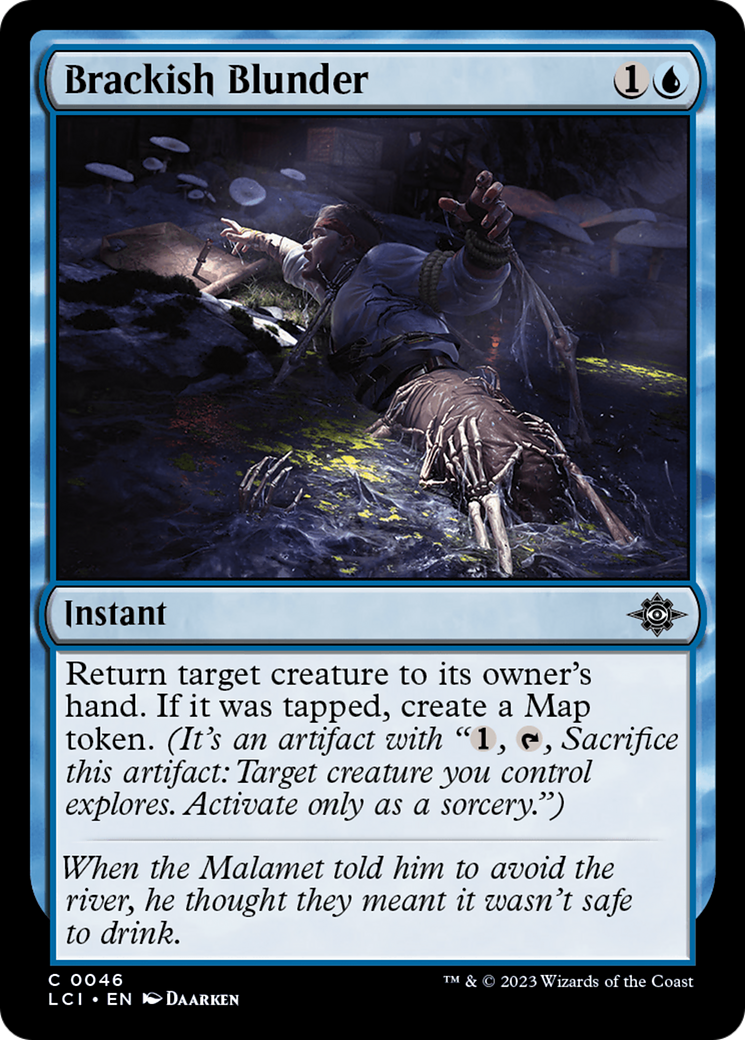 Brackish Blunder [The Lost Caverns of Ixalan] | Cracking-Singles