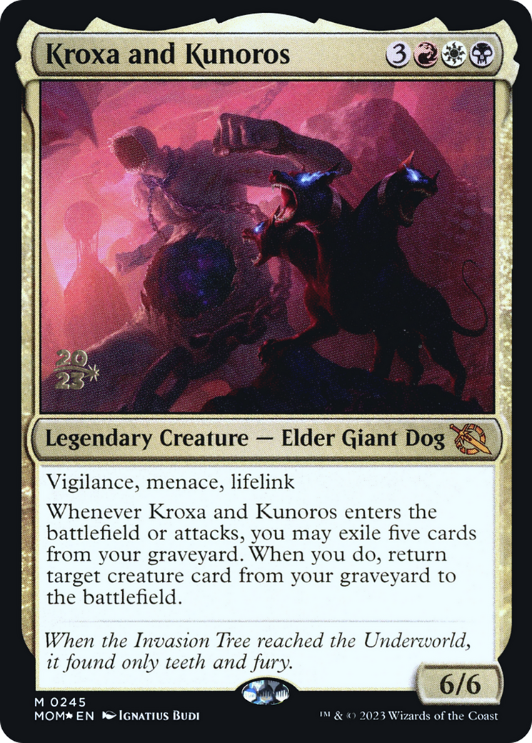 Kroxa and Kunoros [March of the Machine Prerelease Promos] | Cracking-Singles