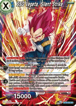 SSG Vegeta, Silent Strike (BT16-022) [Realm of the Gods] | Cracking-Singles