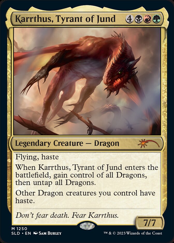 Karrthus, Tyrant of Jund [Secret Lair Drop Series] | Cracking-Singles