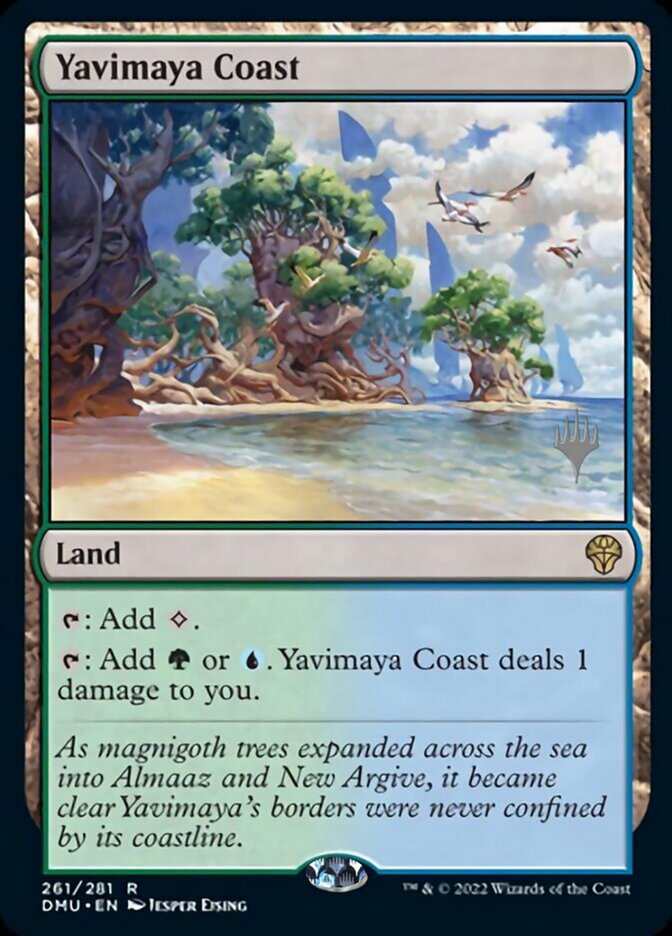 Yavimaya Coast (Promo Pack) [Dominaria United Promos] | Cracking-Singles